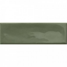 Керамогранит глянцевая Glint Green 15x5 8мм  зеленый Harmony