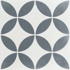 Керамогранит матовая Havana White Petals R10 22x22 9мм  серый Harmony