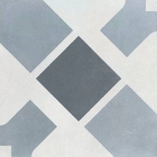 Керамогранит матовая Havana White Cross R10 22x22 9мм  серый Harmony