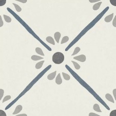 Керамогранит матовая Provenza Blue Flower 22x22 9мм  серый Harmony