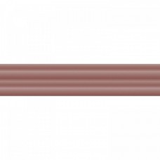 Керамическая плитка матовая Rainbow 41740 Cherry 25x5 12мм  красный Harmony