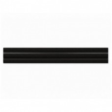 Бордюр глянцевая Garden Listelo Classic Negro 30x4 9мм  черный Heralgi