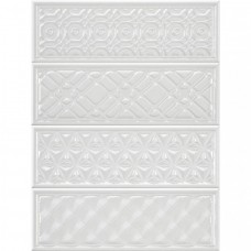 Декор глянцевая Garden Dec Geometry Blanco 30x10 9мм бежевый Heralgi Декор глянцевая Garden Dec Geometry Blanco 30x10 9мм бежевый Heralgi