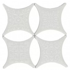 Керамическая плитка матовая Core Estrella Set Blanco 7x7 9мм  белый Hispania