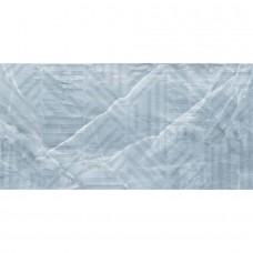 Декор матовая Opal Decor Mint Blue Lush Plus 120x60 9мм  голубой Infinity Ceramica