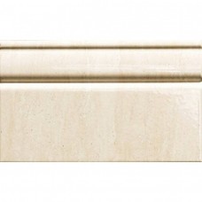 Бордюр матовая Marmo D Wall DG01AL Digit Travertino Bianco 31x15 10мм  бежевый Italgraniti