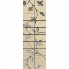 Мозаика матовая Urbana UR02LA Beige List. Mosaico Fiore 45x15 10мм  бежевый Italgraniti