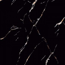 Керамогранит полированная ITL70782 Black Aurora Glamour 60x60 9мм  черный Italica