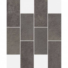 Мозаика матовая Миллениум 610110000419 Блэк Минибрик 30x24 9мм  серый Italon