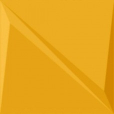 Вставка глянцевая Миллениум 600010001998 Плэй Сан 15x15 9мм  желтый Italon