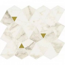 Мозаика матовая Этернум 600110000975 Carrara Mosaico Vertex 30x26 6мм  серый Italon