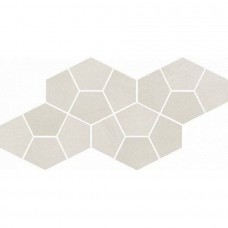 Мозаика матовая Continuum 620110000181 Polar Mosaico Prism 41x21 9мм  бежевый Italon