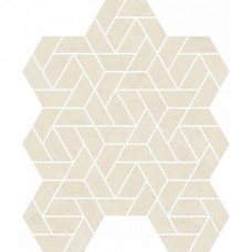 Мозаика матовая Метрополис 620110000153 Роял Айвори Айкон 35x29 9мм  бежевый Italon
