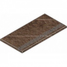 Ступень структурированная Нэчрэл Лайф Вуд X2 620040000034 Пэппер Закругленная Грип 60x30 20мм  коричневый Italon