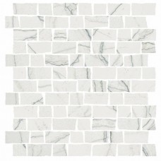 Мозаика патинированная Шарм Эдванс 620110000143 Платинум Роу 30x30 9мм  белый Italon