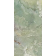 Керамогранит глянцевая Onix Jade Polished Lux Rect 120x60 10мм  зеленый ITT Ceramic