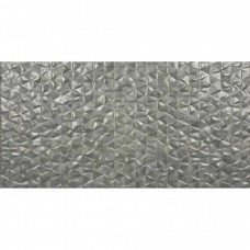 Керамическая плитка матовая Barrington KUYTP00G Concept Graphite 50x25 9мм  серебряный Keraben