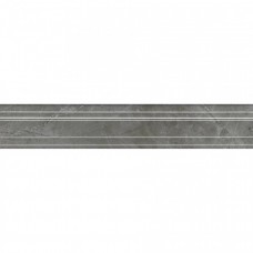 Бордюр глянцевая Риальто BLF026R Багет серый Темный Глянцевый Обрезной 40x7 27мм  Kerama Marazzi