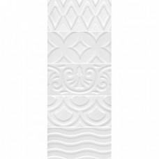 Керамическая плитка глянцевая Авеллино 16017 белый Структура Mix 15x7 6.9мм  Kerama Marazzi