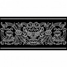 Декор глянцевая Авеллино STG/B509/16005 15x7 6.9мм  белый Kerama Marazzi