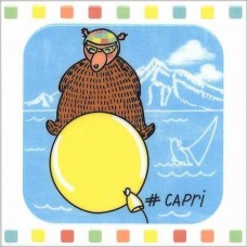 Декор матовая Большое путешествие NT/A142/5009 Капри 20x20 9мм белый Kerama Marazzi Декор матовая Большое путешествие NT/A142/5009 Капри 20x20 9мм белый Kerama Marazzi