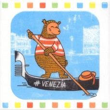 Декор матовая Большое путешествие NT/A213/5009 Venezia 20x20 9мм белый Kerama Marazzi Декор матовая Большое путешествие NT/A213/5009 Venezia 20x20 9мм белый Kerama Marazzi