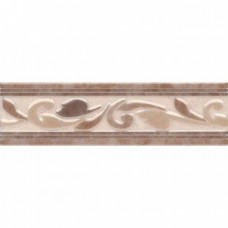 Бордюр глянцевая Вилла Флоридиана HGD/A03/8245 20x6 9мм  бежевый Kerama Marazzi