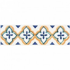 Бордюр глянцевая Капри STG/A495/1146H 10x3 7мм  белый Kerama Marazzi