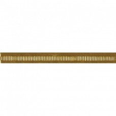 Бордюр матовая Карандаш PLA002 Золото 20x2 9мм  золотой Kerama Marazzi