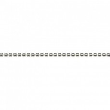 Бордюр глянцевая POD016 Бисер Платина 20x1 9мм  серый Kerama Marazzi