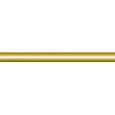 Бордюр глянцевая Карандаш 210 золото 20x2 10мм  золотой Kerama Marazzi