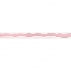 Бордюр глянцевая Кашида 106 Волна розовый Перламутр Керамический 25x2 9мм  Kerama Marazzi
