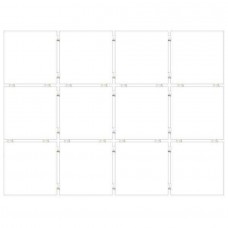 Мозаика матовая Конфетти 1230H белый Матовый (9.8x9.8) 40x30 7мм  Kerama Marazzi