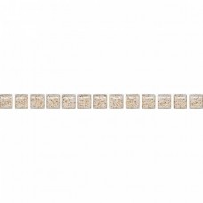 Бордюр глянцевая Ричмонд POF002 Карандаш Бисер белый Золото 20x1 9мм  Kerama Marazzi