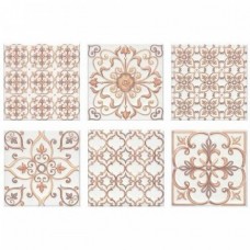 Керамическая плитка глянцевая Суррей 5229 бежевый 20x20 7.5мм  Kerama Marazzi