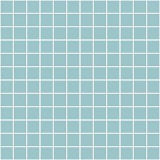 Мозаика матовая Темари 20070 Бирюза Матовый (2.4x2.4) 30x30 3.5мм  бирюзовый Kerama Marazzi