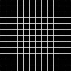 Мозаика матовая Темари 20071 черный Матовый 30x30 3.5мм  Kerama Marazzi