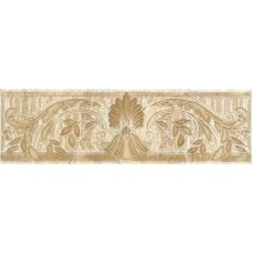 Бордюр глянцевая Травертин AD/A115/8180 Скульптура 20x6 6.9мм  бежевый Kerama Marazzi