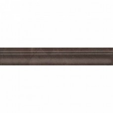 Бордюр глянцевая Версаль BLC014R коричневый Обрезной 30x5 19мм  Kerama Marazzi