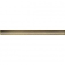 Бордюр матовая Зимний сад LSA008 Структура Металл 40x3 9мм  золотой Kerama Marazzi