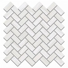 Декор глянцевая Контарини 190/005 Светлый Мозаичный 32x30 11мм  белый Kerama Marazzi