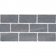 Бордюр матовая Роверелла BR023T серый Мозаичный 35x15 9мм  Kerama Marazzi