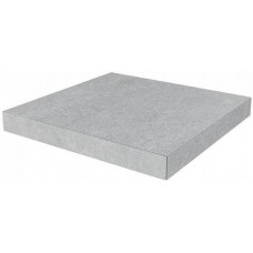 Ступень матовая Фондамента DL500700R/GCA Угловая Клееная Пепельный Светлый 33x33 11мм  серый Kerama Marazzi