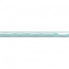 Карандаш глянцевая Фоскари PWB002 бирюзовый Волна 25x2 9мм  Kerama Marazzi