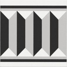 Декор матовая Ателье NT/A242/5009 20x20 6.9мм  серый Kerama Marazzi