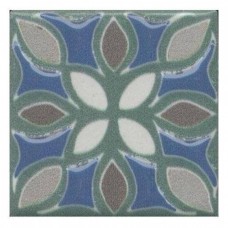 Вставка глянцевая Анвер OS/B175/21052 Зеленый 5 5x5 6.9мм  синий Kerama Marazzi