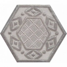 Вставка матовая Тюрен HGD/A296/SG1010 12x10 7мм  серый Kerama Marazzi