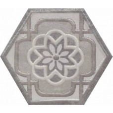 Вставка матовая Тюрен HGD/A295/SG1010 12x10 7мм  серый Kerama Marazzi