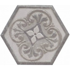 Вставка матовая Тюрен HGD/A292/SG1010 12x10 7мм  серый Kerama Marazzi