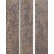 Керамогранит матовая Браш Вуд SG401300N коричневый Темный 40x10 8мм  Kerama Marazzi
